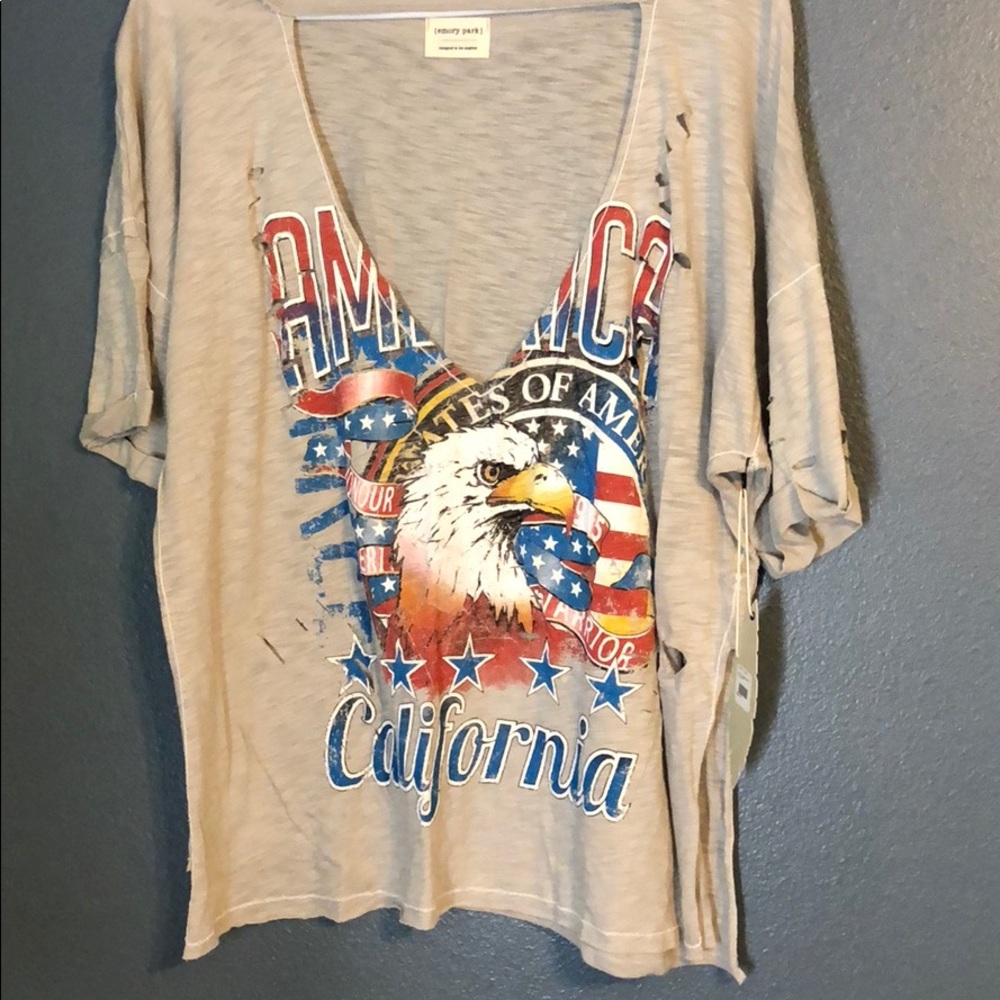 America Eagle top, never worn